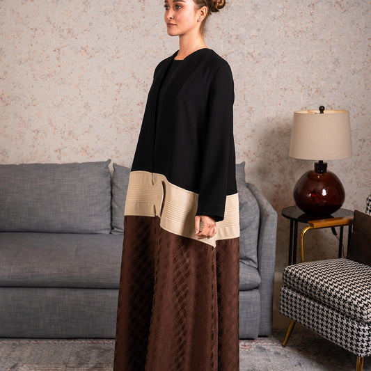 worrier Brown Abaya