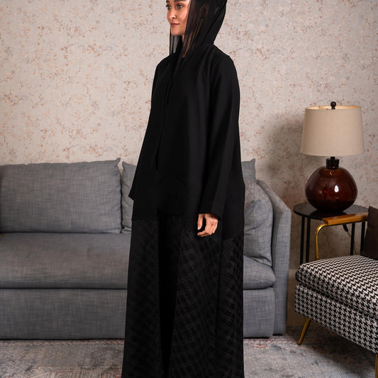 Worrior Black Abaya