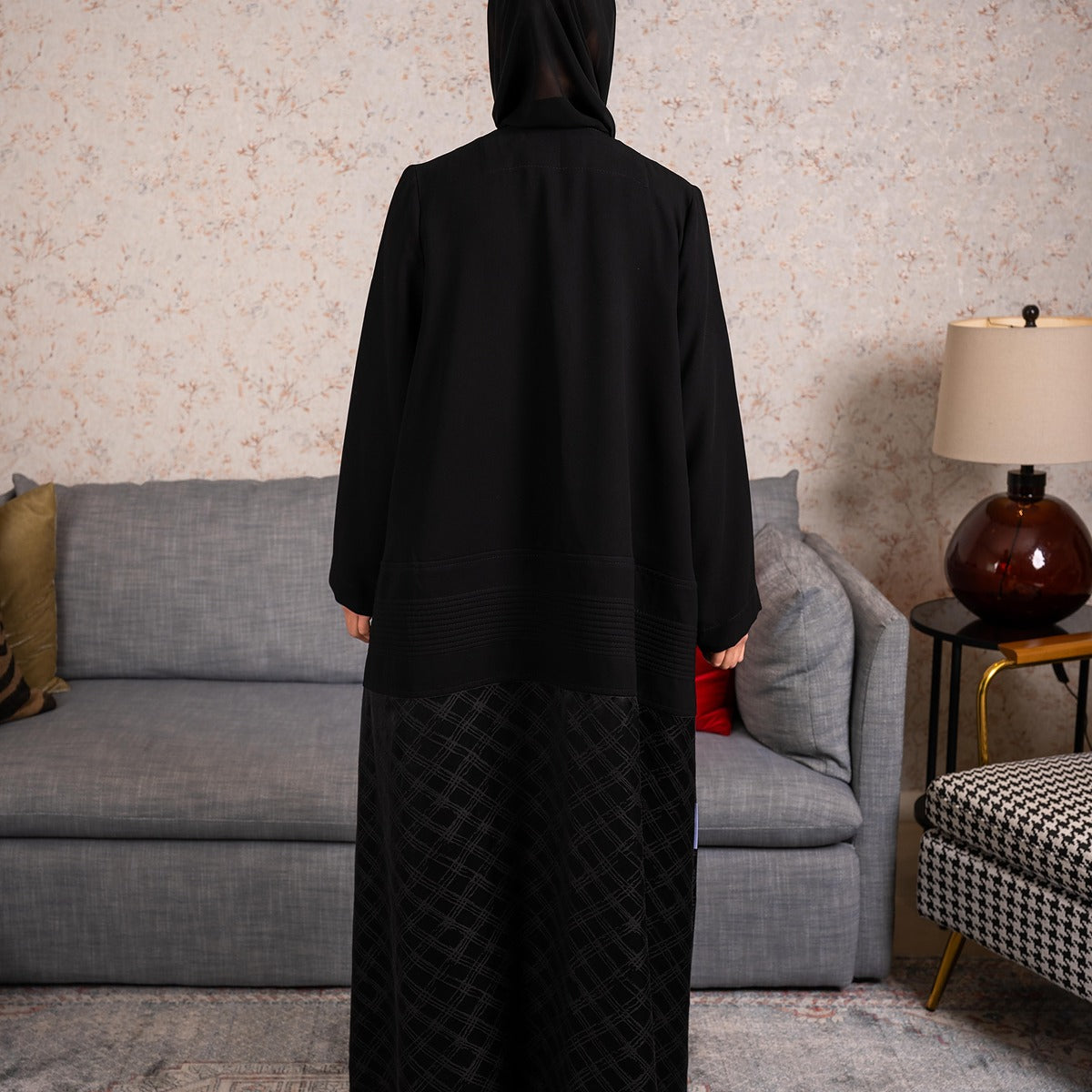 Worrior Black Abaya
