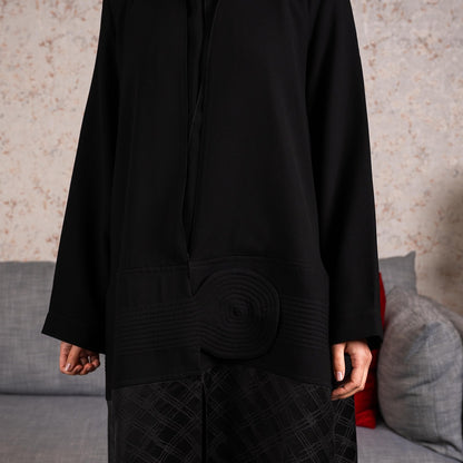 Worrior Black Abaya
