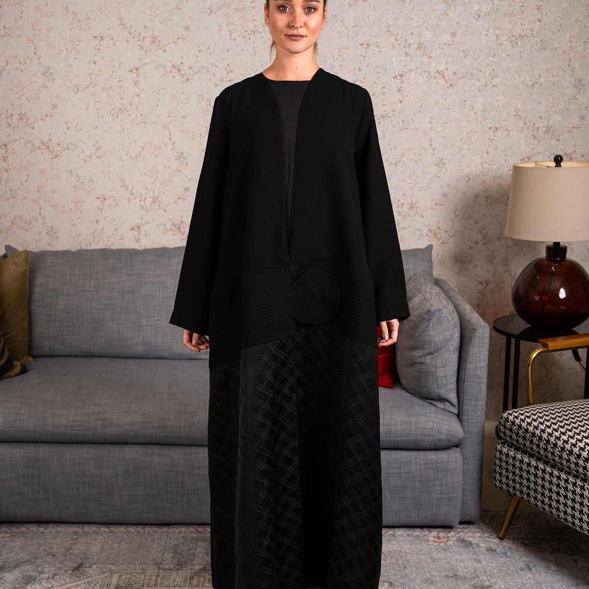 Worrior Black Abaya