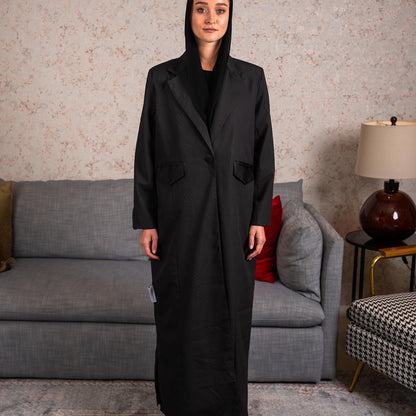 Blazer Black Abaya