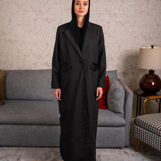Blazer Black Abaya