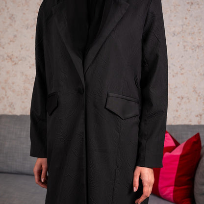 Blazer Black Abaya