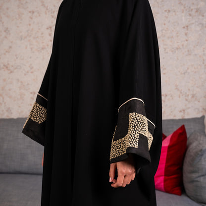 Embroidery Cuff Abaya